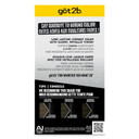 Got2B Metallics Permanent Hair Color, Midnight Black