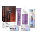 Igk Permanent Hair Color Kit | Rrv Truth Or Dare - Intense Fuchsia | 100% Gray Color Coverage + Strengthen + Shine | Ammonia Free