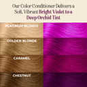Inh Hair Dye Set - Violet Garnet & Ruby Red Semi Permanent Hair Color Duo, Vegan Color Depositing Conditioner, Ammonia & Sulfate-Free, No Bleach, No Peroxide, Ready To Use Bundle, 6Oz
