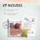 Light Mountain Light Brown Hair Dye For Men/Women, Organic Henna Leaf Powder And Botanicals, Chemical-Free Semi-Permanent Hair Color, 16 Oz