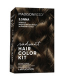 Madison Reed Radiant Hair Color Kit | 4Vr Darkest Cool Sangria (Volterra Amethyst) For 100% Gray Hair Coverage | Salon Quality Permanent Hair Dye | Ppd-Free & Ammonia-Free | (Packaging Varies) 1 Pack