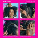 Red By Kiss Braiding Gel Extreme Hold Styler Fixer For Box Braids & Cornrows, Hydrating, Conditioning, Long-Lasting Frizz Control, 4C Moisturizing, Nourishing High Shine (6 Fl. Oz.) Red By Kiss Braiding Gel Extreme Hold Styler Fixer For Box Braids & Cornrows, Hydrating, Conditioning, Long-Lasting Frizz Control, 4C Moisturizing, Nourishing High Shine (6 Fl. Oz.)