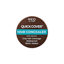 Red By Kiss Quick Cover Hair Concealer, Temporary Root Touch-Up, Broad Mass Gray Coverage, Lightweight & Waterproof, Biotin Infused (Dark Brown)