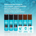 Red By Kiss Quick Cover Root Touch-Up Spray, Waterproof & Smudge-Proof Gray Coverage, Quick-Dry Formula With Jojoba Oil, Lightweight & Travel-Friendly (Darkest Brown, 2Oz)