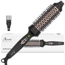 Aima Beauty Hair Curling Iron Brush, 1.5" Ceramic Hot Brush For Loose Curls, Dual Voltage & 60Mins Auto-Off, Black Aima Beauty Hair Curling Iron Brush, 1.5" Ceramic Hot Brush For Loose Curls, Dual Voltage & 60Mins Auto-Off, Black