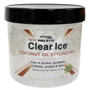 Ampro Pro Styl Coconut Styling Gel - Moisturizes And Conditions Your Strands - Non-Flaking, Alcohol Free, Vegan Formula - Flexible, Touchable Hold For All Hair Types - 12 Oz