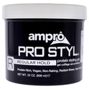 Ampro Pro Styl Styling Gel - Protects And Strengthens Your Strands - Non-Flaking, Alcohol Free, Vegan Formula - Flexible, Touchable Hold For All Hair Textures - Regular - 32 Oz