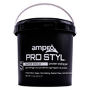 Ampro Pro Styl Styling Gel - Protects And Strengthens Your Strands - Non-Flaking, Alcohol Free, Vegan Formula - Flexible, Touchable Hold For All Hair Textures - Super Hold - 80 Oz
