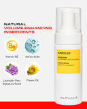 Arrojo Volume Foam Hair Mousse, Lavender-Pear Scent  Sulfate & Paraben-Free Volumizing Mousse For Fine Hair & All Hair Types - Adds Shape, Bounce & Texture, 4.2 Fl. Oz