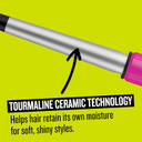 Bed Head Curlipops 1 Tourmaline Ceramic Tapered Styling Iron | Clamp-Free Tapered Curling Wand | For Curls And Waves (1 Inch)