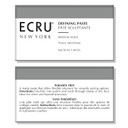 Ecru New York Defining Paste, Medium Hold Hair Wax, Styling Cream, Texturizing Hair Products, Travel Size Pomade, 1.69Oz
