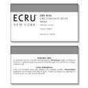 Ecru New York Dry Wax