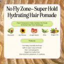 Inh Hair Pomade For Flyaways | Water Based & Strong Hold Fly Away Hair Tamer | Sweat Proof No Fly Zone Pomade & Texturizer For Styling | Glossy Finish For A Sleek Look | 2Oz