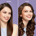 Kiss Instawave Deluxe Automatic Rotating Curling Iron, Ceramic Ionic Technology, Tangle Prevention, 2-Way Rotation, Dual Heat Settings Up To 420°F, 1 Curling Wand, 2-Year Warranty - Black & White