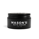 MasonS Matte Pomade  Hair Wax For Men With Medium To Strong Hold & Natural Finish - Aloe & Biotin-Infused Hair Pomade For Textured, Sleek Styles - Barbershop-Quality Styling Cream - 3.4 Oz
