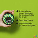 Matrix Styling Over Achiever 3-In-1 Wax For Smoothing & Structuring Hair - Provides Long Lasting Texture & Grip, Reworkable Hold, Spreads Like Cream Pomade, 1.7 Oz