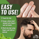 MenS Fiber Hair Cream - Classic Hair Styling Product With Medium Hold & Shine For Modern And Classic Hairstyles - No Artificial Fragrance - For All Hair Types - Easy To Wash Out - 4 Oz