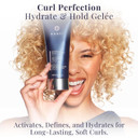 Monat Curl Perfection Hydrate & Hold Gelée With Rejuveniqe® - Curl-Enhancing Defining Gel For Wavy, Curly, Coily Hair - Soft, Touchable, Shiny Curls With Long-Lasting Memory - 148 Ml / 5 Fl. Oz