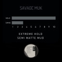 Muk. Haircare Savage Semi Matte Styling Mud, Hair Product, Hair Paste For Men, Strong Hold, Low Shine - 1.76Oz