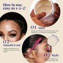 Red By Kiss Edge Fixer 24 Hour Maximum Hold Edge Wax No Flaking Biotin B7 Infused Hair Gel 3.38 Fl.Oz (Unscented)