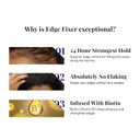 Red By Kiss Edge Fixer Extreme Hold, Strong Edge Control With 24-Hour Hold, Infused With Biotin For Nourishment & Hydration, No Flaking Or Oily Residue (0.5 Fl.Oz.)