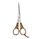 Red By Kiss Straight Hair Cut Shear, Ergonomic Design, Light Weight (Hair Shear, 5.5") No Extra Maintenance Needed