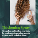 Thicken Instant Thickening And Volumizing Spray With Uv Protection For Hair, Plant Based With Walnut Extract And Essential Amino Acids For A Natural Hold And Texture, 6.8 Fl Oz