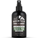 Rocky Mountain Barber Company Sea Salt Spray For Men - Adds Volume, Texture And Light Hold For All Hair Types - Triple Salt Blend - 8 Oz