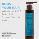 Saryna Key Curl Control Mixed Shea Leave-In Moisturizer (300Ml/10.14Oz) - Perfect For Soft Waves And Loose Curls With Enhanced Pure African Shea Butter