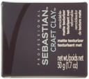 Sebastian Professional Craft Clay With Matte Finish | Remoldable Texturizing Hair Styling Clay For Natural Hold | 1.7 Oz