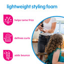 So Cozy Kids Sensitive Styling Foam - Sensitive Foam For Kids W/Straight Or Curly Hair - Gentle Natural Hold Styler, Rosemary (6 Fl Oz)