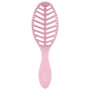 Wet Brush Go Green Speed Dry Hair Brush, Pink - Vented Design & Ultra Soft Heatflex Bristles - Ergonomic Handle Manages Tangle & Uncontrollable Hair - Pain-Free Hair Accessories