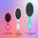 Wet Brush Kids Detangler Hair Brushes - Rainbows - Midi Detangling Brush With Ultra-Soft Intelliflex Bristles Glide Through Tangles With Ease - Pain-Free Comb For All Hair Types