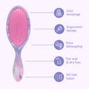 Wet Brush Original Detangler Hair Brush, Blue (Desert Afterglow), Ultra-Soft Intelliflex Bristles, Detangling Bristles Glide Through Tangles (Wet Dry & Damaged Hair), Women & Men