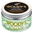 Woody'S Hair Clay Pomade For Men - Matte Finish, Medium Hold, Water-Soluble Styling Gel For MenS Hair - Strong Hold Pomade For Textured Looks, 3.4 Oz
