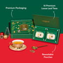 Vahdam, Assorted Green Tea Sampler Gift Sets (10 Teas, 50+ Serving) Christmas Gift 2023 Ideas - Green Tea Loose Leaf Sampler | Gifts For Women, Men And Adults | Tea Gift Sets