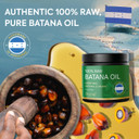 Authentic Batana Oil For Hair Growth: Handmade In Honduras 100% Raw Batana Oil - 100% Pure & Natural, Unrefined - Approved By Dr. Sebi For Thicker, Stronger, Fuller Hair - 4 Oz Authentic Batana Oil For Hair Growth: Handmade In Honduras 100% Raw Batana Oil - 100% Pure & Natural, Unrefined - Approved By Dr. Sebi For Thicker, Stronger, Fuller Hair - 4 Oz
