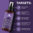 Ayumi Rosemary Oil For Hair Growth Spray|100% Natural Clinically Proven Hair Growth & Dandruff Treatment | Active Bio Oil For Dry Scalp Treatment With Pure Castor Oil & Coconut Oil For Hair |3.4 Fl Oz