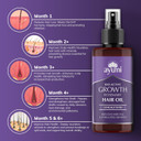 Ayumi Rosemary Oil For Hair Growth Spray|100% Natural Clinically Proven Hair Growth & Dandruff Treatment | Active Bio Oil For Dry Scalp Treatment With Pure Castor Oil & Coconut Oil For Hair |3.4 Fl Oz