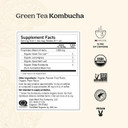 Yogi Tea - Green Tea Kombucha (6 Pack) - Supplies Antioxidants To Support Overall Health - Contains Caffeine - 96 Organic Green Tea Bags