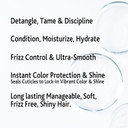 Curalign Vegan Hair Oil Ultra Smoothing & Frizz Control For Unruly Frizz-Prone Hair. Hair Serum With Argan Oil, Olive Oil, Biotin & Hair Vitamins. Instant Hair Detangler (45 Hair Oil Capsules)