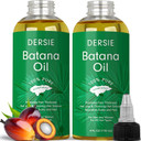 Dersie Batana Oil For Hair Growth: Dr Sebi Organic Raw Batana Oil From Honduras - 100% Pure & Natural - For Thicker & Stronger Hair - 4 Fl Oz Dersie Batana Oil For Hair Growth: Dr Sebi Organic Raw Batana Oil From Honduras - 100% Pure & Natural - For Thicker & Stronger Hair - 4 Fl Oz