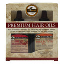 Difeel Premium Natural Hair Care Oil - Sweet Almond Oil And Shea Butter Oil 2.5 Ounce (2-Piece Set)