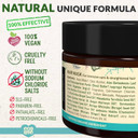 Ecolove Hair Mask For Dry, Damaged, And Curly Hair - Deep Conditioning Treatment With Carrot And Pumpkin Extract, Sls & Paraben-Free, Vegan And Cruelty-Free - 11.8 Oz