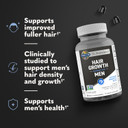 Garden Of Life Dr. Formulated Hair Growth Gummies For Men, With Biotin And Clinically Studied Extracts To Support MenS Hair Growth, Delicious Berry-Flavored Gummies, 60 Count