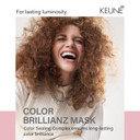 Keune Care Color Brillianz Mask, Deep-Conditioning & Uv-Protecting Treatment For Color-Treated Hair, 6.8 Fl Oz