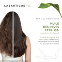 Lazartigue Huile Des Rêves Nourishing Dry Oil For Hair, Adds Shine & Nourishment With Argan, Apricot & Camellia Oils, Vegan, Sulfate & Silicone Free