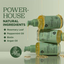 Luseta Turmeric & Collagen Hair Serum For Damaged And Thining Hair, Strengthening Oil Treatment Preventing Breakage For Women And Men Adding Shine 3.38Oz