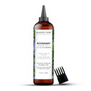 Majestic Pure 100% Pure Rosemary Oil With Biotin For Hair Care, Strengthening, Nourishing, And Volumizing Formula With Jojoba Oil And Castor Oil - Non Gmo Verified, 198 Ml