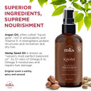 Earthly Body Mks Eco Kahm Smoothing Hair Treatment, Original Scent - Vegetable Keratin Protein, Moroccan Argan Oil, Hemp Seed Oil - Vegan & Cruelty Free Conditioner - 1 Count Earthly Body Mks Eco Kahm Smoothing Hair Treatment, Original Scent - Vegetable Keratin Protein, Moroccan Argan Oil, Hemp Seed Oil - Vegan & Cruelty Free Conditioner - 1 Count